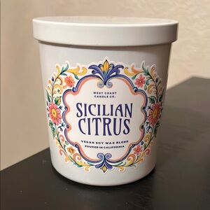 West Coast Candle Co. Sicilian Citrus Candle